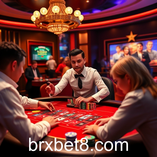 Explorando a Emoção do Cassino Ao Vivo no BRXBet